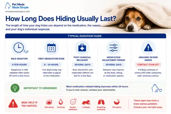 Why Is My Dog Hiding After Pain Medication