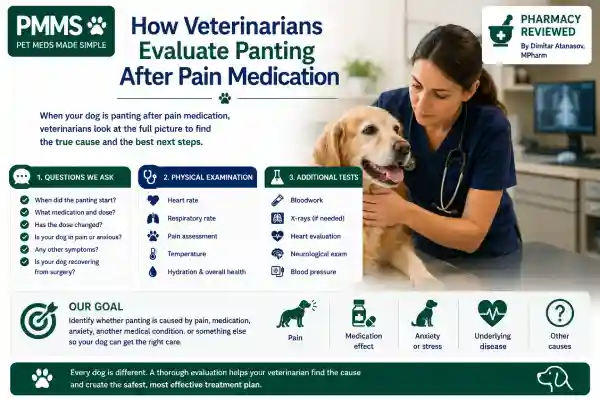 How Veterinarians Evaluate Panting After Pain Medication