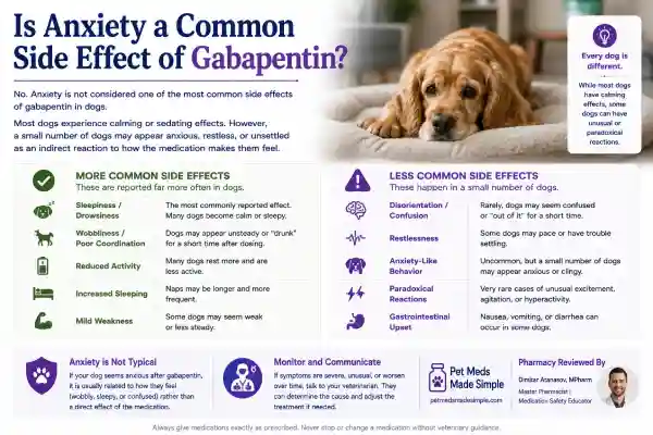 Can Gabapentin Cause Anxiety in Dogs