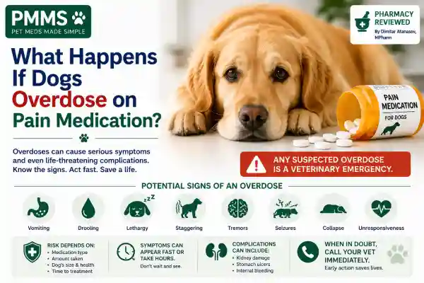 What Happens If Dogs Overdose on Pain Medication?