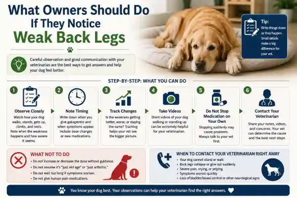 Can Gabapentin Cause Weak Back Legs
