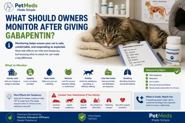 Is Human Gabapentin Safe for Cats