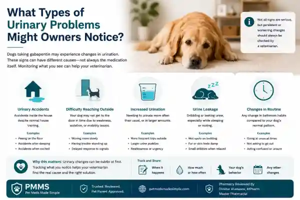 Can Gabapentin Cause Urinary Problems in Dogs?