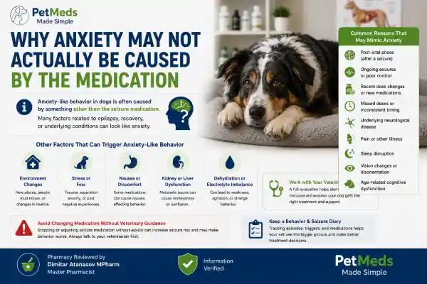 Can Seizure Medication Cause Anxiety in Dogs