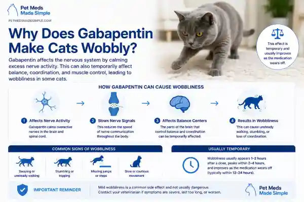 Why Is My Cat Wobbly After Gabapentin