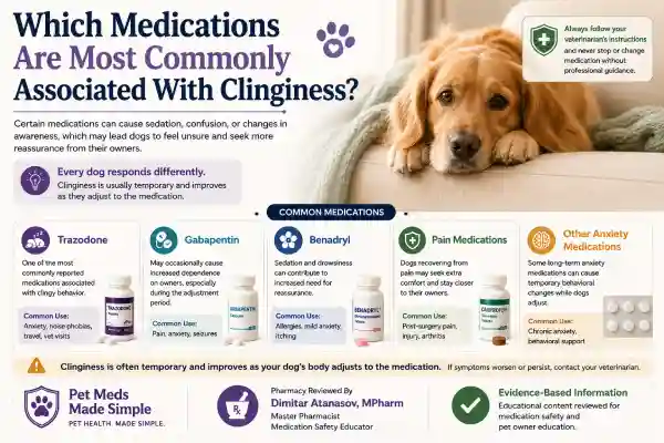 Why Does My Dog Follow Me Everywhere After Medication?