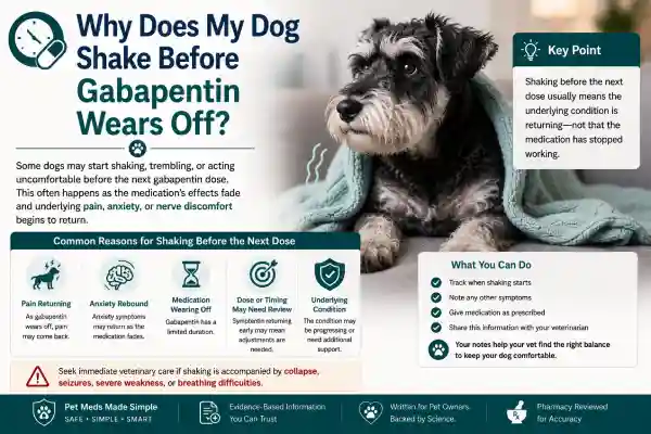 Why Does My Dog Shake Before Gabapentin Wears Off