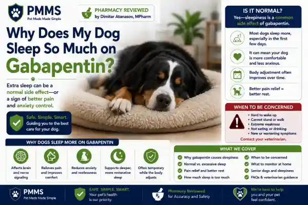 Why Does My Dog Sleep So Much on Gabapentin