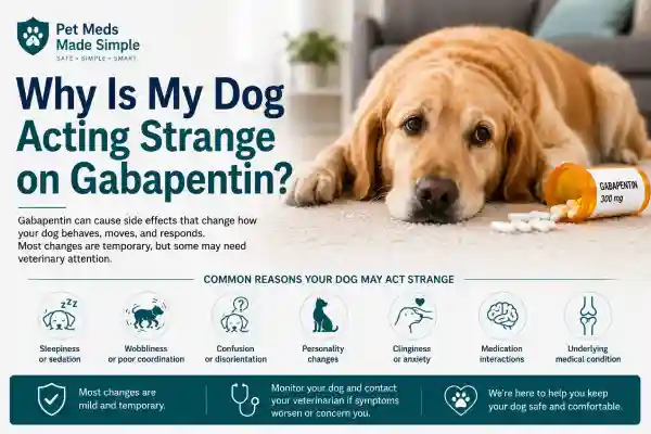 Why Is My Dog Acting Strange on Gabapentin