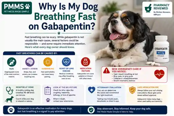 Why Is My Dog Breathing Fast on Gabapentin