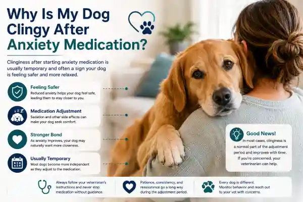 Why Is My Dog Clingy After Anxiety Medication