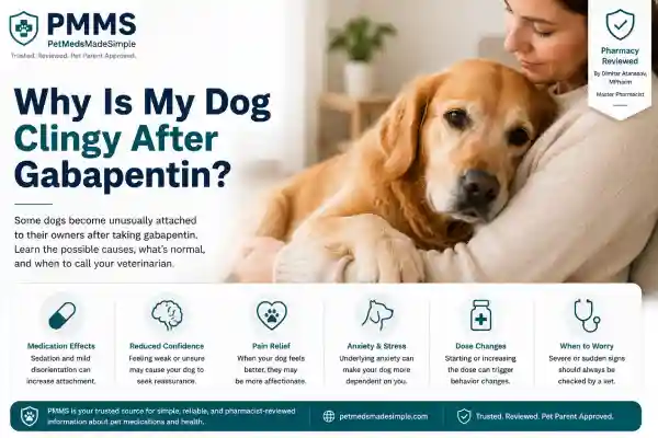 Why Is My Dog Clingy After Gabapentin