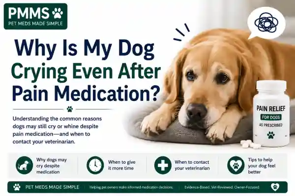 Why Is My Dog Crying Even After Pain Medication