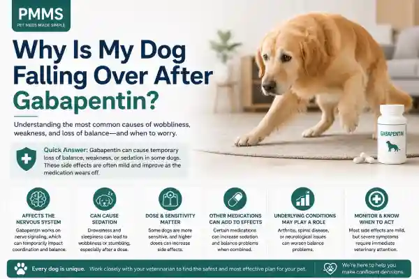 Why Is My Dog Falling Over After Gabapentin