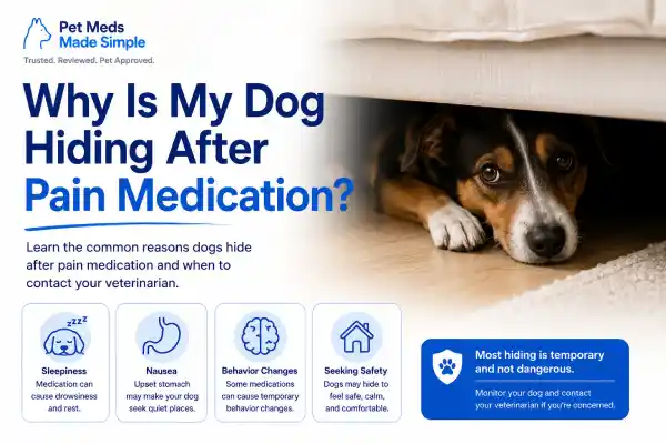 Why Is My Dog Hiding After Pain Medication?