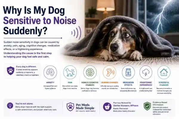 Why Is My Dog Sensitive to Noise Suddenly?