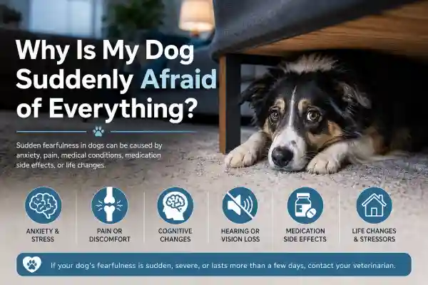 Why Is My Dog Suddenly Afraid of Everything