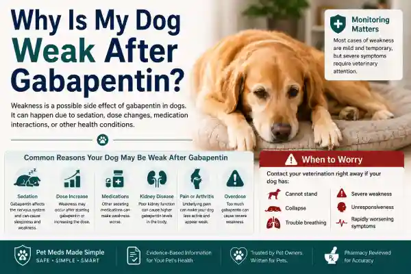 Why Is My Dog Weak After Gabapentin