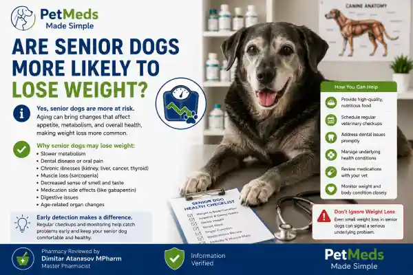 Can Gabapentin Cause Weight Loss in Dogs