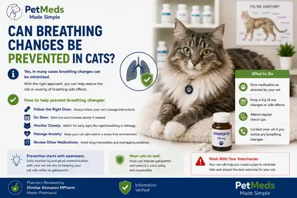 Can Gabapentin Cause Breathing Changes in Cats