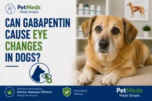 Can Gabapentin Cause Eye Changes in Dogs?