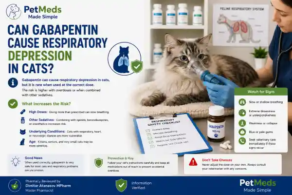 Can Gabapentin Cause Breathing Changes in Cats