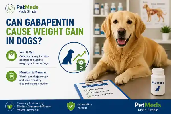 Can Gabapentin Cause Weight Gain in Dogs