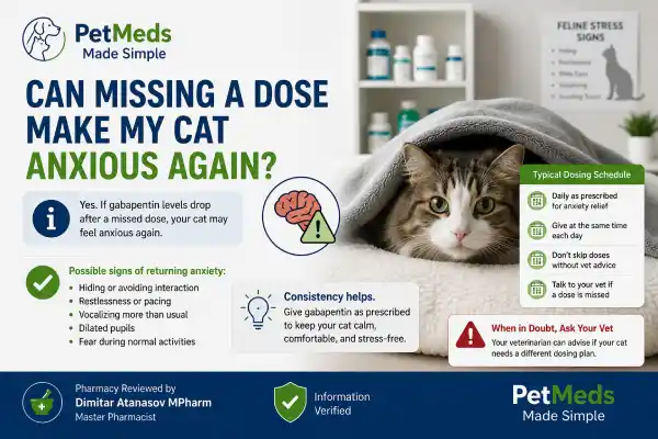 Can Cats Miss a Dose of Gabapentin