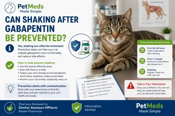 Why Is My Cat Shaking After Gabapentin