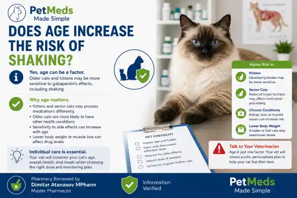 Why Is My Cat Shaking After Gabapentin