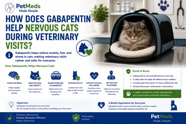 Can Cats Take Gabapentin Before Vet Visits