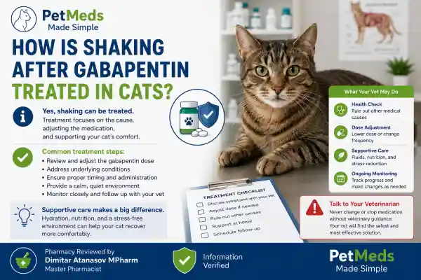 Why Is My Cat Shaking After Gabapentin