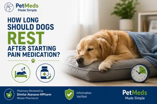 How Long Should Dogs Rest After Starting Pain Medication