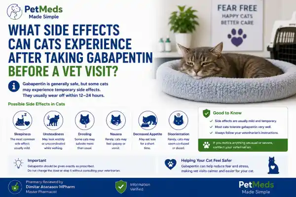 Can Cats Take Gabapentin Before Vet Visits