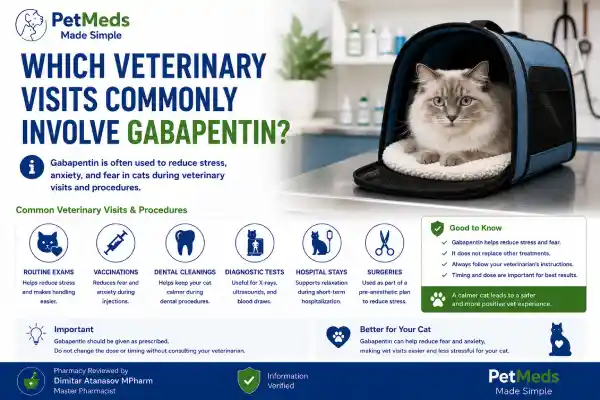 Can Cats Take Gabapentin Before Vet Visits
