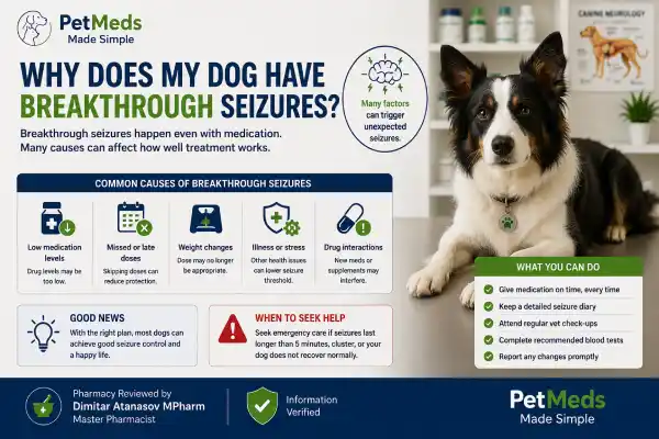 Why Does My Dog Have Breakthrough Seizures