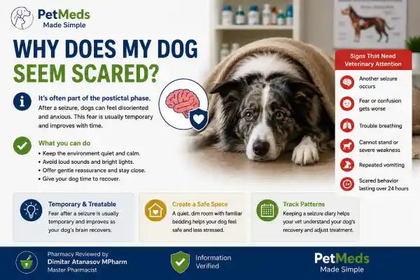 Why Is My Dog Still Confused After a Seizure