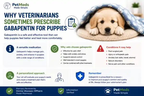 Can Puppies Take Gabapentin Safely?